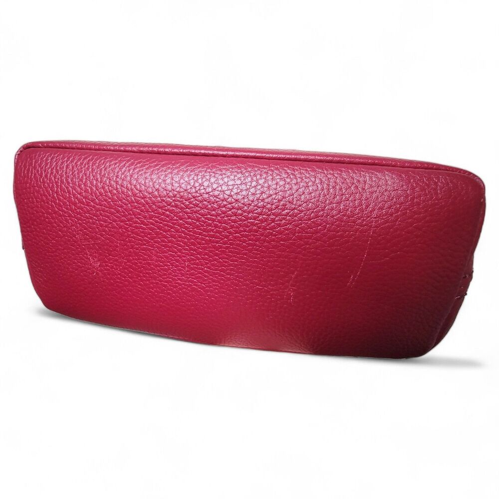 Kate Spade Pebble Leather Purse Cranberry Red Crossbody Shoulder Designer Bag - Picture 7 of 11